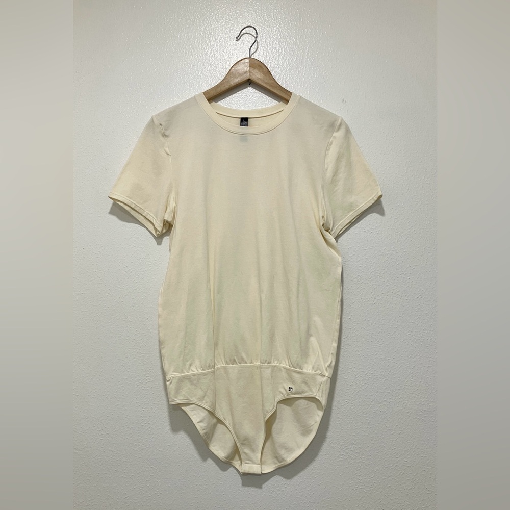 NWT - Joe’s Cream Short Sleeve Bodysuit - L